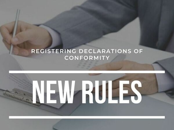 Changes in legislation: GTIN and GLN when confirming the declaration of conformity